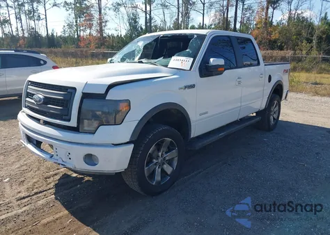 2013 Ford F-150 Fx4 из США, поврежденный, VIN 1FTFW1ET1DFB15033